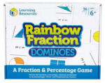 Learning Resources Joc domino - Rainbow Fraction® (LSP2503-UK)