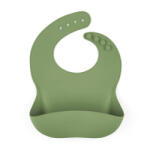 Petite&Mars Baveta moale, Petite&Mars, Take&Match, Reglabila, Cu buzunar colector, Silicon, Fara BPA, 6 luni+, Sweet Pea, Verde (706766) Bavata