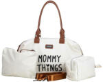 FreeOn Geanta mamici, FreeON, Mommy things, Spatioasa si practica, Cu multiple buzunare, Include si 2 genti mai mici, Beige (BN-86656)