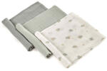 Jane Set 3 scutece, Jane, Din muselina de bambus, Hipoalergenice, 80 x 80 cm, Botanic (8420421089163)