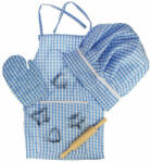 Bigjigs Toys Set sortulet si accesorii - Albastru (BJ610) - roua