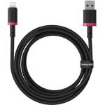 Baseus Cablu Date si Incarcare USB-A - Lightning Baseus Dura Series P10377801U01-01, 18W, 1m, Rosu