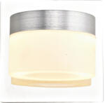 Flair Aplică baie de perete crom/alb cu LED integrat Flair Kynosural 8W 630 lumeni IP44 (B2073/1)
