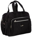 FreeOn Geanta pentru scutece, FreeON, Style, Impermbeabila, Cu multiple buzunare, Dimensiune compacta, 39x32x18 cm, Black (86229) - roua