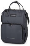 Petite&Mars Rucsac pentru mamici, Petite&Mars, Jack, Cu 11 compartimente, Cu buzunare termice, Saltea de infasat inclusa, 30 x 42 x 15 cm, U (507840)