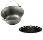 Artool Öntöttvas üstkészlet zománcozott fedővel, 16 L, Prémium