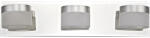 Flair Aplică baie de perete crom cu LED integrat Flair Kynosural 3x6, 3W 630 lumeni IP44 (B2073/3)