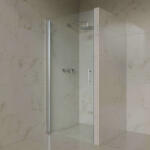 Welland RSDA-90 zuhanyajtó - 90 cm - matt króm profil - pepita