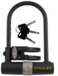 STANLEY U-alakú kerékpár zár, 3 kulcsos, 247cm (S755-201) (S755-201)
