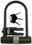 STANLEY S755-201 kerékpár zár, U-alakú, 3 kulcsos, 247 mm hosszúság (S755-201) - pepita