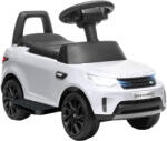 Aiyaplay Elektromos Kisautó Gyerekeknek 18 Hónapostól 5 Éves Korig, Land Rover Licenccel, Zenével, USB-vel és MP-vel, 65x43x40 cm, Fehér