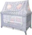 Lorelli Sweet Home 2, multifunkciós utazóágy tetővel - Grey - pepita - 35 690 Ft