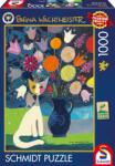 Schmidt Spiele Puzzle Schmidt din 1000 piese - Pisica albă (58656) Puzzle