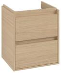 Villeroy & Boch Skyla alsószekrény, 52, 2 x 59, 6 x 42, 4 cm, 2 fiókos, Nordic Oak C79300VJ (C79300VJ)