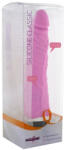 Seven Creations Realisztikus vibrátor, Seven Creations, Classic Slim Vibrator, 21-25 cm, rózsaszín, 7 rezgési mód, vízálló, szilikon, 2 x AA