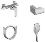 RAVAK Flat fali zuhanycsaptelep szettel, króm FL 032.00CR+S X07S115 (X07S115)