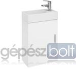 MOFÉM Mofém Evo Fali mini mosdószekrény Fényes fehér, 44 x 22 x 51 cm F46204X28W2 (F46204X28W2)