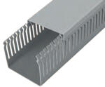 CanaLUX Perforált kábelcsatorna, 80x60 mm, szürke színben - 2 m (CNL-PGF-80060)