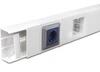Univolt MAK 75/75 fehér 3/12M kábelcsatorna, fedéllel IP40 019008 Univolt (019008) - daniella
