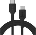 Green Cell USB-C kábel 2m 100W Green Cell PowerStream gyors töltés PD párduc fekete KABGC100PS200PB (KABGC100PS200PB)