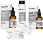 Revox - Pachet pentru ten dezhidratat Revox - Squalane Oil 30 ml + Face Wash HA 3% 250 ml + Fluid HA 5% 30 ml + Crema Light Texture 50 ml