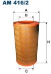 FILTRON Vzduchový filter FILTRON AM 416/2 (AM 416/2)