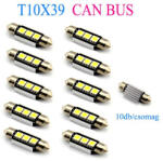 Autolife CANBUS 3SMD LED LA513C-39CS Szofita hűtőbordás izzó - 10db (T1039HUTO_alf)