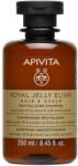 APIVITA Royal Jelly Elixir Haj és fejbőr revitalizáló sampon 250 ml - idealisbor