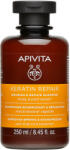 APIVITA Sampon Keratin Repair száraz vagy töredezett hajra (250 ml)