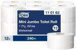 Tork Advanced mini jumbo ipari WC papír T2 1 rétegű, fehér, 12x240m SCA110163 (SCA110163)