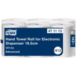 Tork tekercses kéztörlő elektromos adagolóhoz H12 2 rétegű, fehér, 6x143 m SCA471113 (SCA471113)