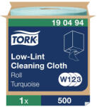 Tork szöszszegény tisztítókendő, tekercses, W1/W2/W3, 1 rétegű, kék, 180m SCA190494 (SCA190494)