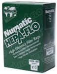 Numatic többrétegű ipari porszívó porzsák, HEPA filterrel Numatic porszívóhoz 10db (NVM1AH)