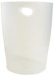 EXACOMPTA Papírkosár, 15 liter, PP, EXACOMPTA "Office", matt fehér (EX45357D) - pritone