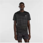 New Balance RC Essential Printed T-Shirt férfi rövid ujjú futópóló L (NBMT61G4S7-BGR-L)