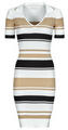 GUESS Rövid ruhák EVIE STRIPED POLO DRESS Sokszínű EU M