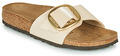 Birkenstock Papucsok Madrid Big Buckle Fehér 39 - spartoo - 44 800 Ft