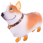 Mezőfi Team Kft Sétáló fólia lufi, corgi kutya, 58x44 cm