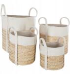 Atmosphera Tengeri Fű Kosár Boho Pamut Zsinór x4 (157136)