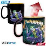 ABYstyle Abystyle: Batman and Joker Hőre Változó Bögre (Ajándéktárgyak)