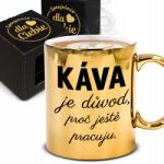 Style Couture Bögre 300ml Arany Ajándék Az Irodába Vicces Csomagolás Ingyenes