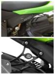 R&G RACING Hátsó lábtartó takarólemez készlet fekete - Kawasaki ZX6R/RR R&G RACING Vázak, idomok, kiegészítők Lábtartók