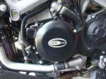 R&G RACING bal oldali főtengelyvédő burkolat fekete Aprilia RSV4/Tuono R&G RACING Vázak, idomok, kiegészítők Védőelemek Motorvédők