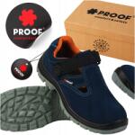 ProofSafety Férfi Cipők Munkavédelmi Szandálok Munkavédelmi Cipők Proof S1 méret 49 +matrica (Buty Robocze Męskie KAPS1- 49)