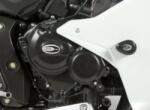R&G RACING kuplung jobb oldali motorburkolat fekete Honda CBR600F R&G RACING Vázak, idomok, kiegészítők Védőelemek Motorvédők