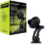 Max Mobile Charge2 Autós Tartó, gyorstöltéssel (3858892512050) fekete (3858892512050)