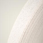 Takoy Pamut köpper szalag lurexszel 1, 5 cm ezüst