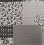  Textil szalvéta - 40x40 cm / patchwork mintás