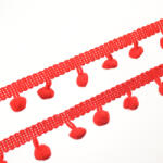 Takoy Paszomány bojttal 1cm piros / 18, 5m