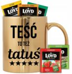 Style Couture Arany Bögre 330ml Ideális Ajándék Apósnak Após Is Apu Apák Napja